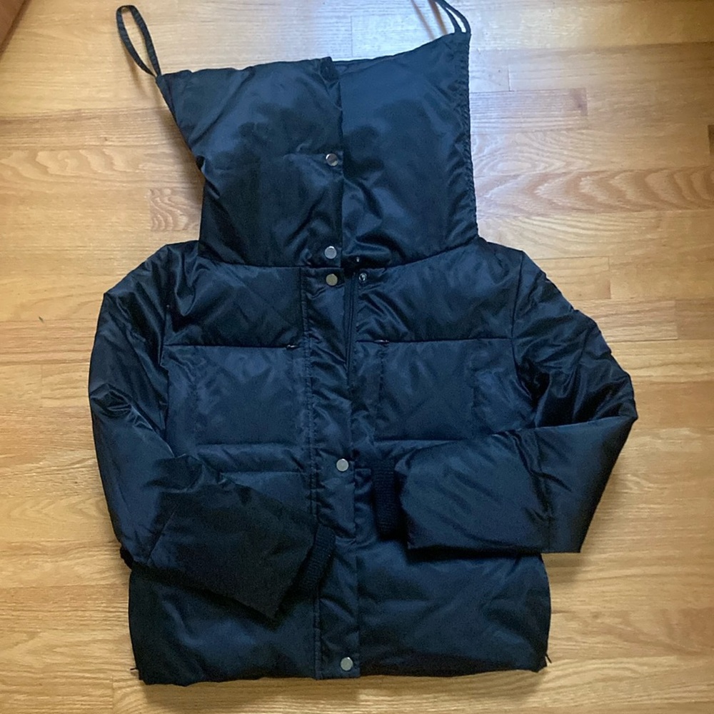 Women's Black Puffer Jacket